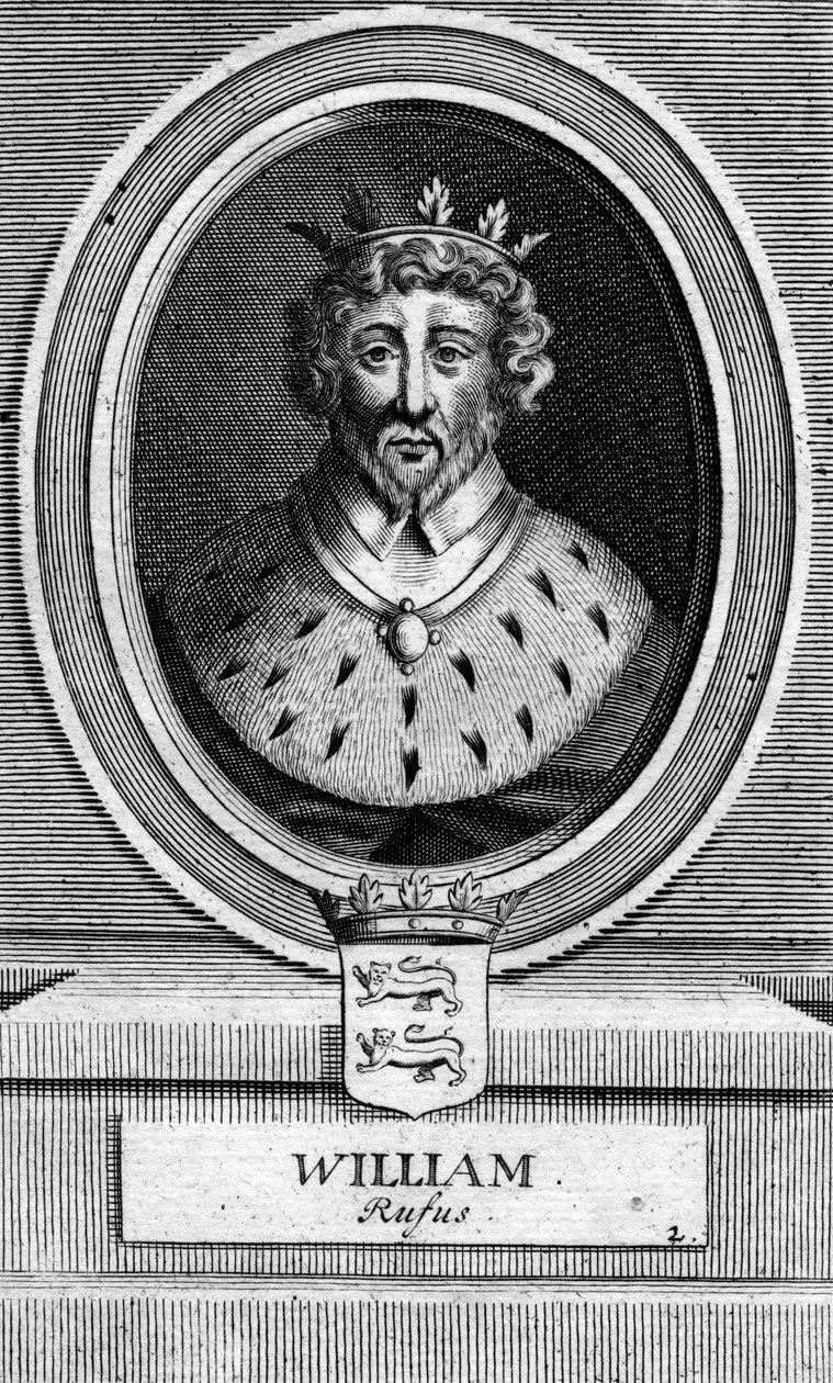 Kong William II av England av Unbekannt