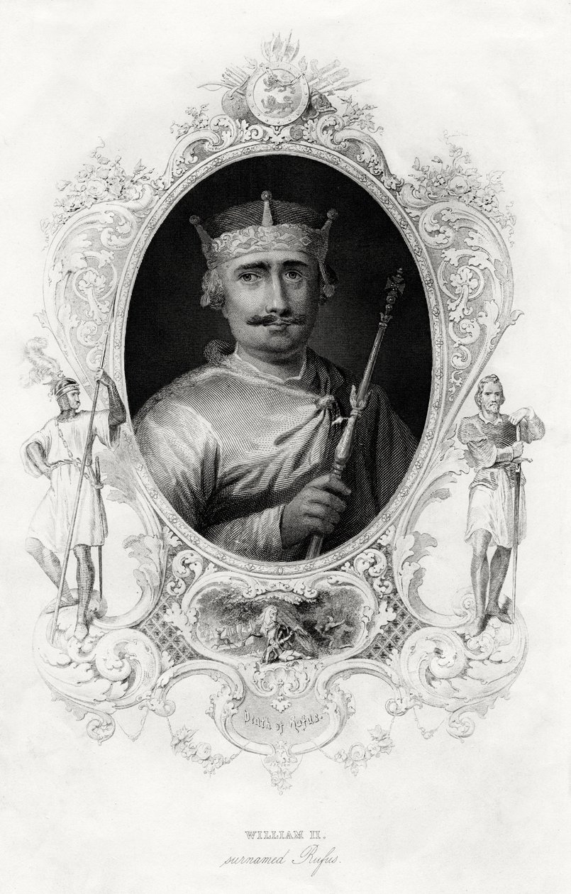 Kong William II av England, 1860 av Unbekannt