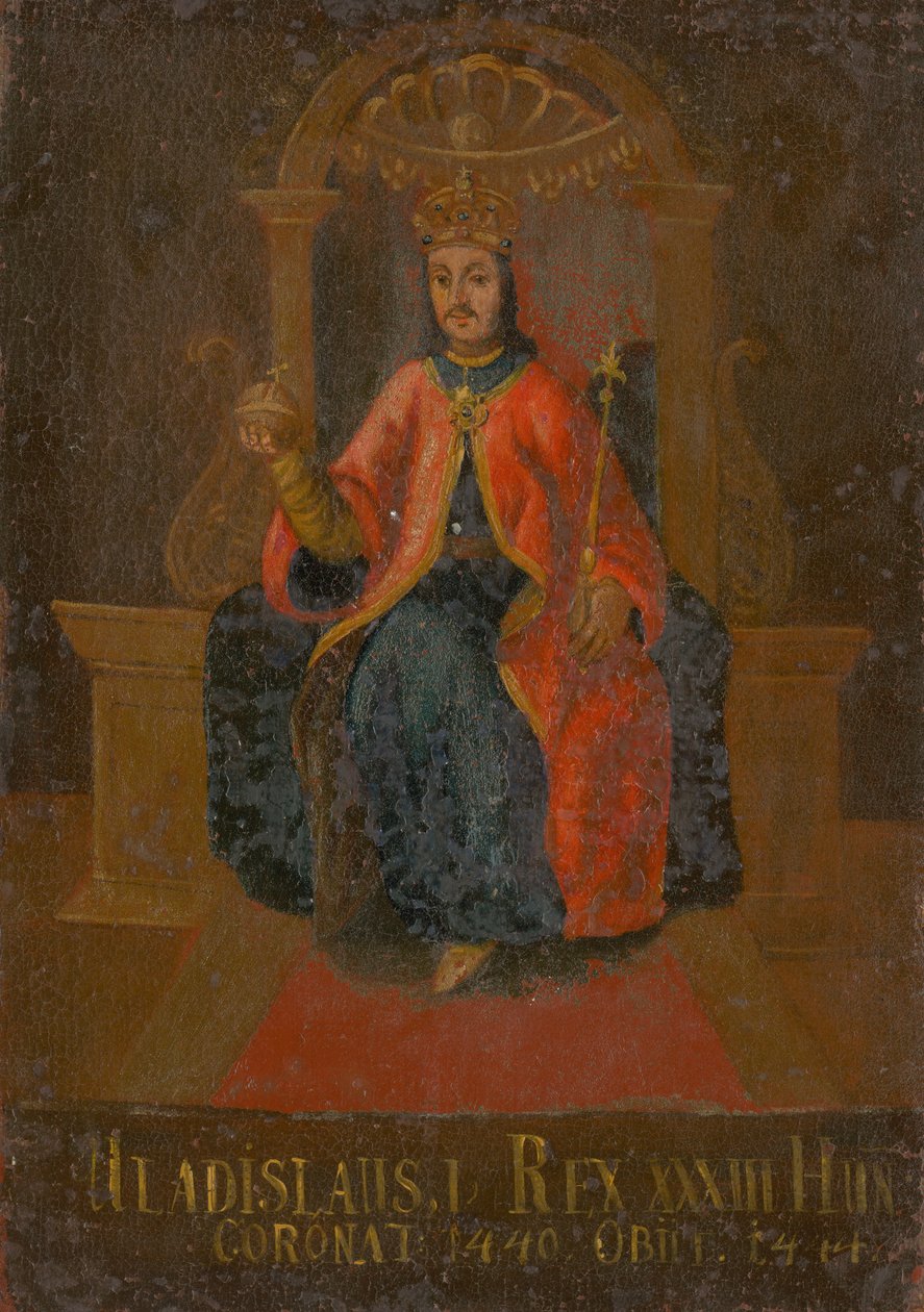 Kong Wladyslaw III av Polen, Ungarn og Kroatia 1424-1444, første halvdel av 1700-tallet. av Unbekannt