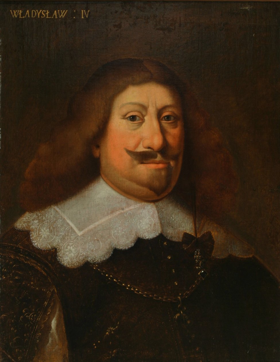 Kong Wladyslaw IV Vasa av Polen 1595-1648, tsar av Russland, 1600-tallet av Unbekannt
