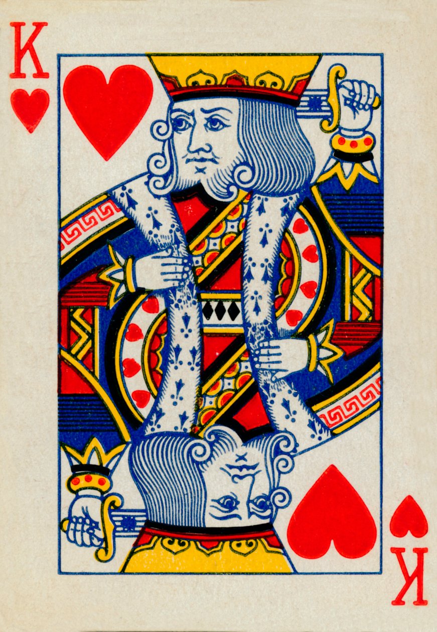 King of Hearts, 1925 av Unbekannt