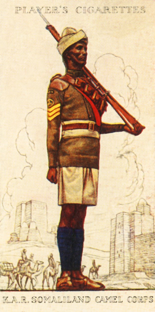 Kings African Rifles: Somaliland Camel Corps, 1936. av Unbekannt