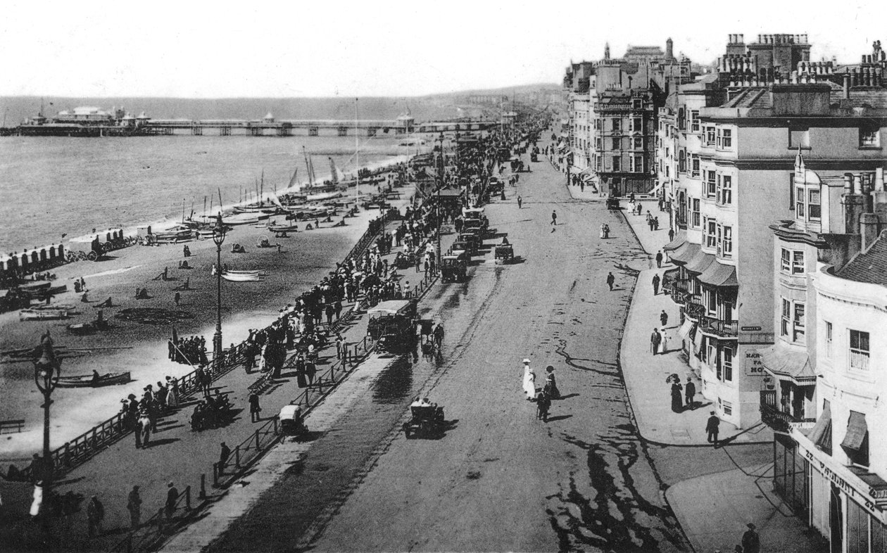 Kings Road, Brighton, East Sussex, c1900-c1920s av Unbekannt