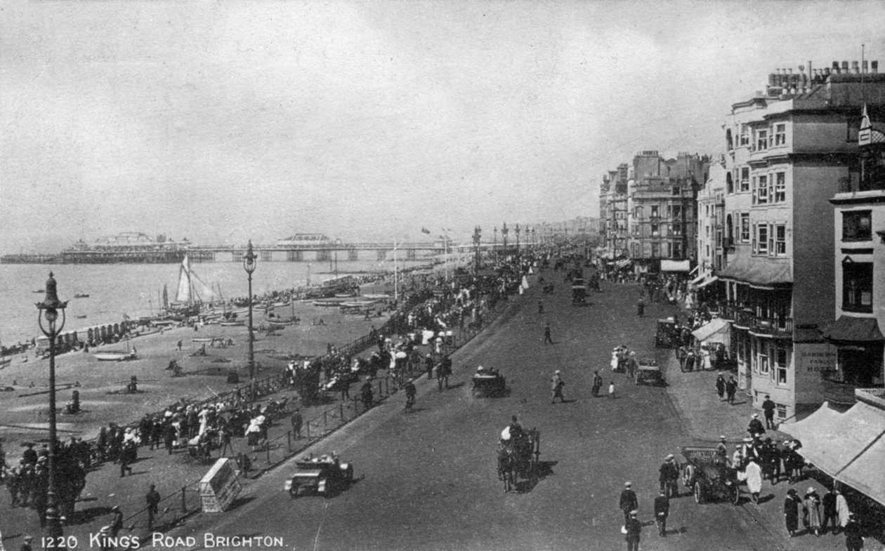 Kings Road, Brighton, East Sussex, tidlig på 1900-tallet av Unbekannt