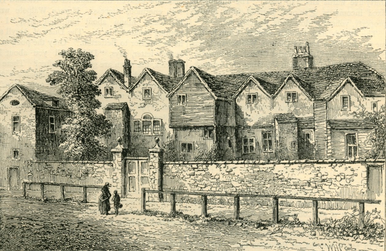 Kirby Castle, Bethnal Green The Blind Beggars House, c1872. av Unbekannt