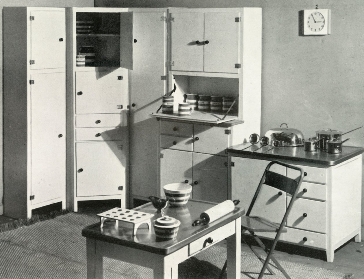 Kjøkkenmøbler av Heals, London, 1937. av Unbekannt