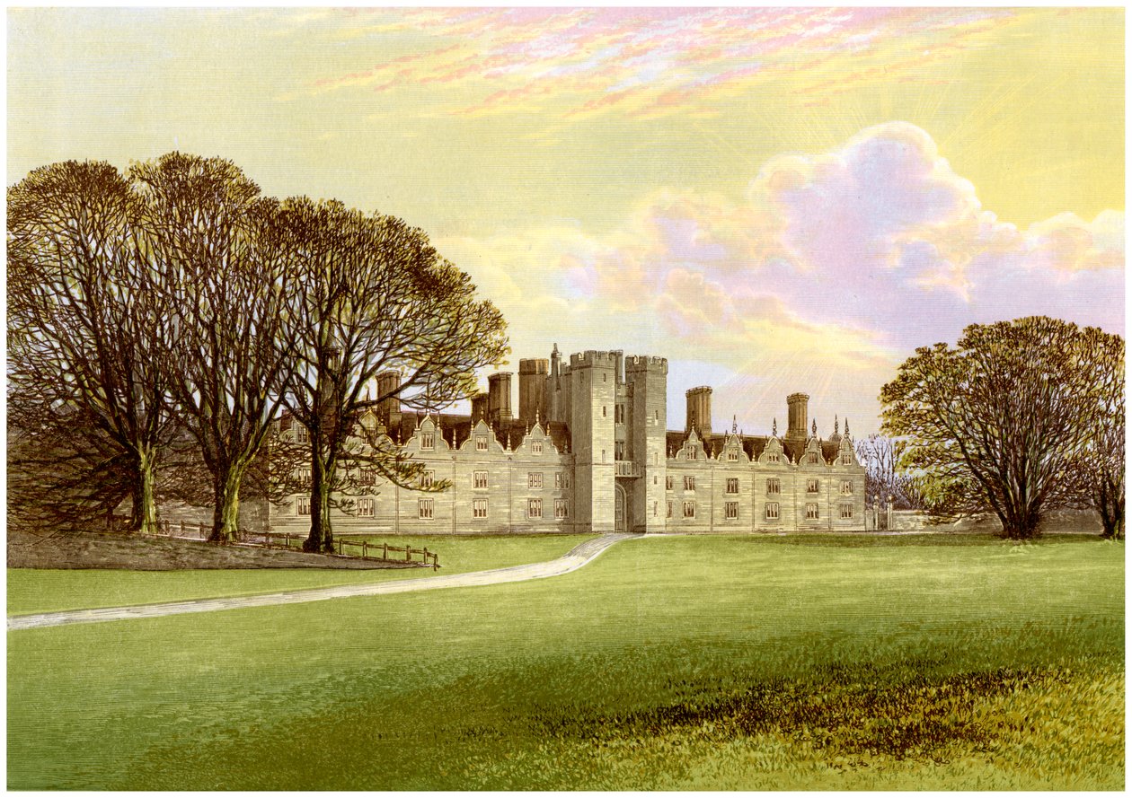 Knole, nær Sevenoaks, Kent, hjemmet til Lord Sackville, c1880 av Unbekannt