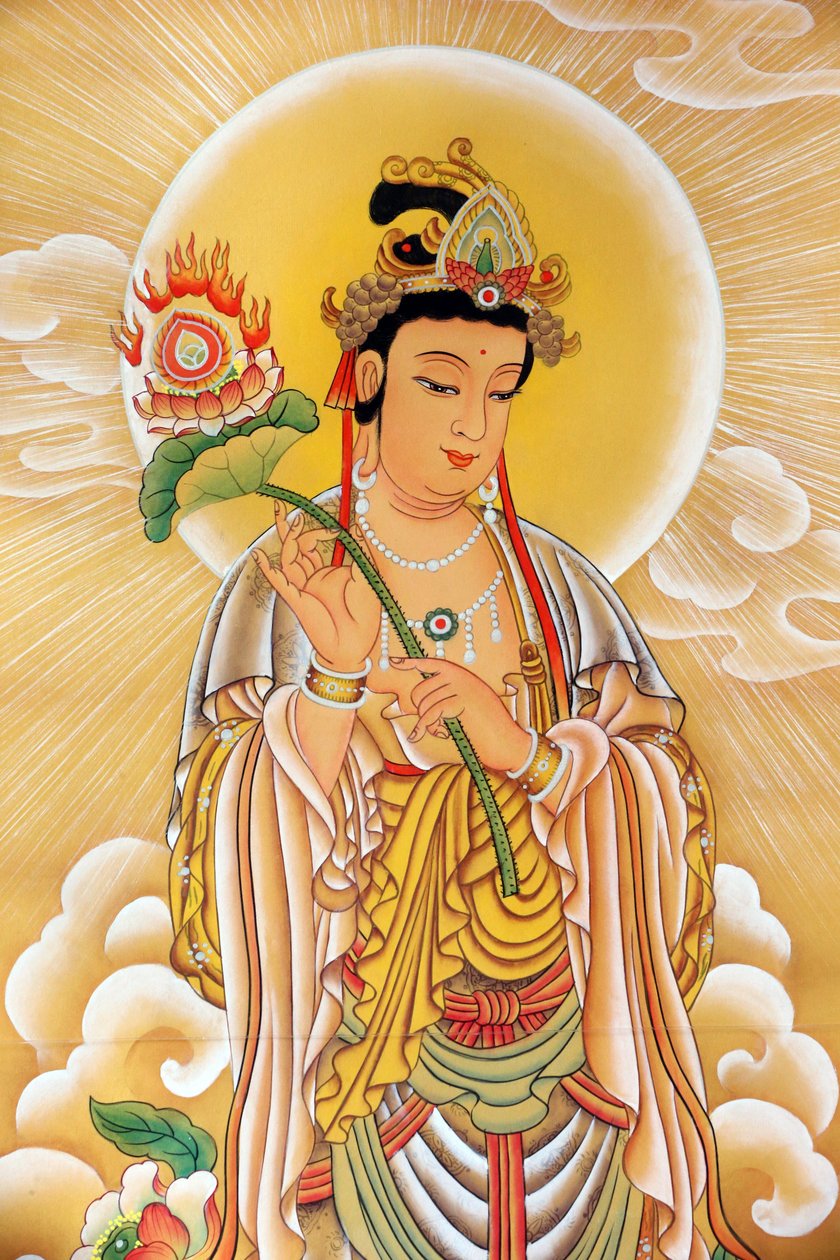 Kong Meng San Phor Kark See-klosteret. Bodhisattva, 20160819, Singapore, Singapore av Unbekannt