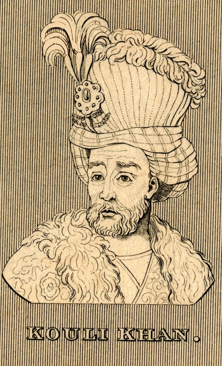 Quli Khan, 1688-1747, 1830. av Unbekannt
