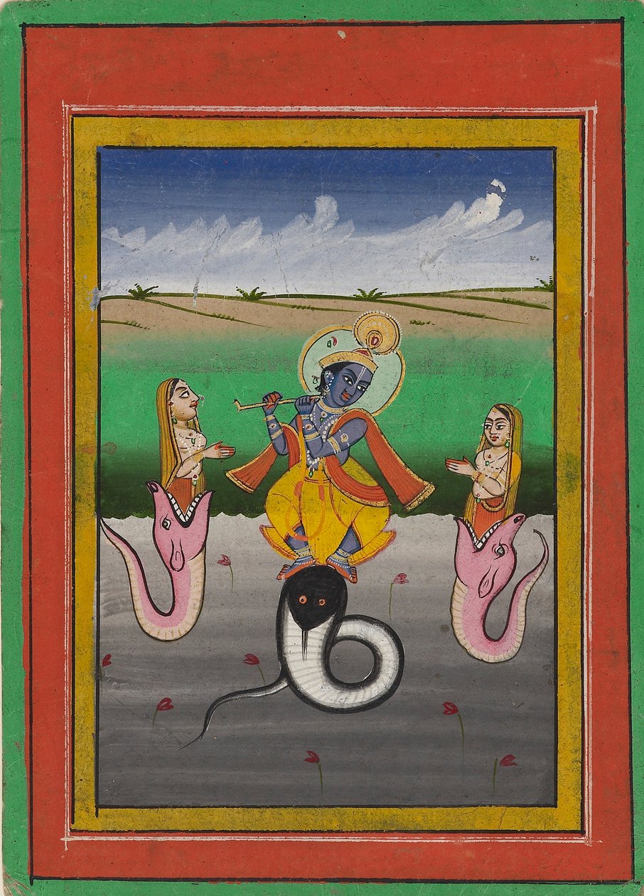 Krishna Kaliyamardaka, tidlig på 1900-tallet av Unbekannt