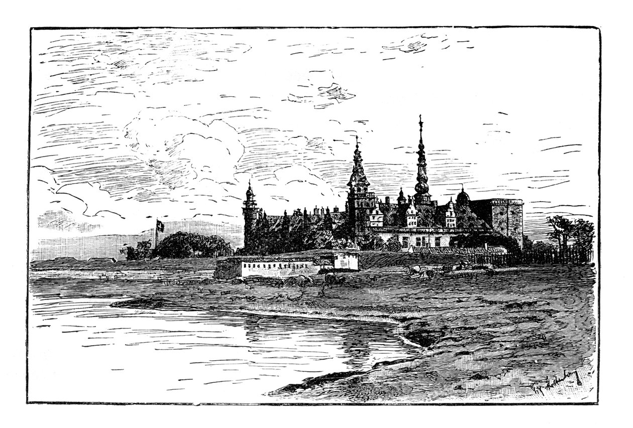 Kronborg slott, Helsingør, Danmark av Unbekannt