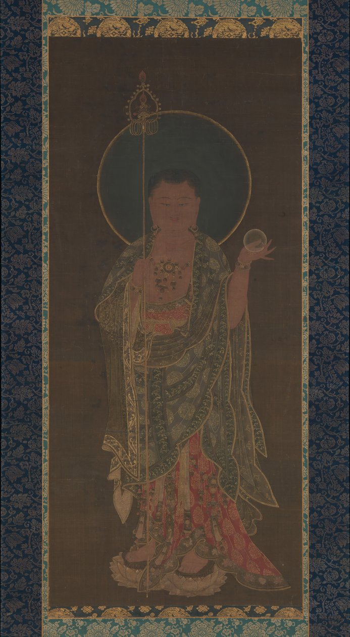 Kshitigarbha, første halvdel av 1300-tallet. av Unbekannt