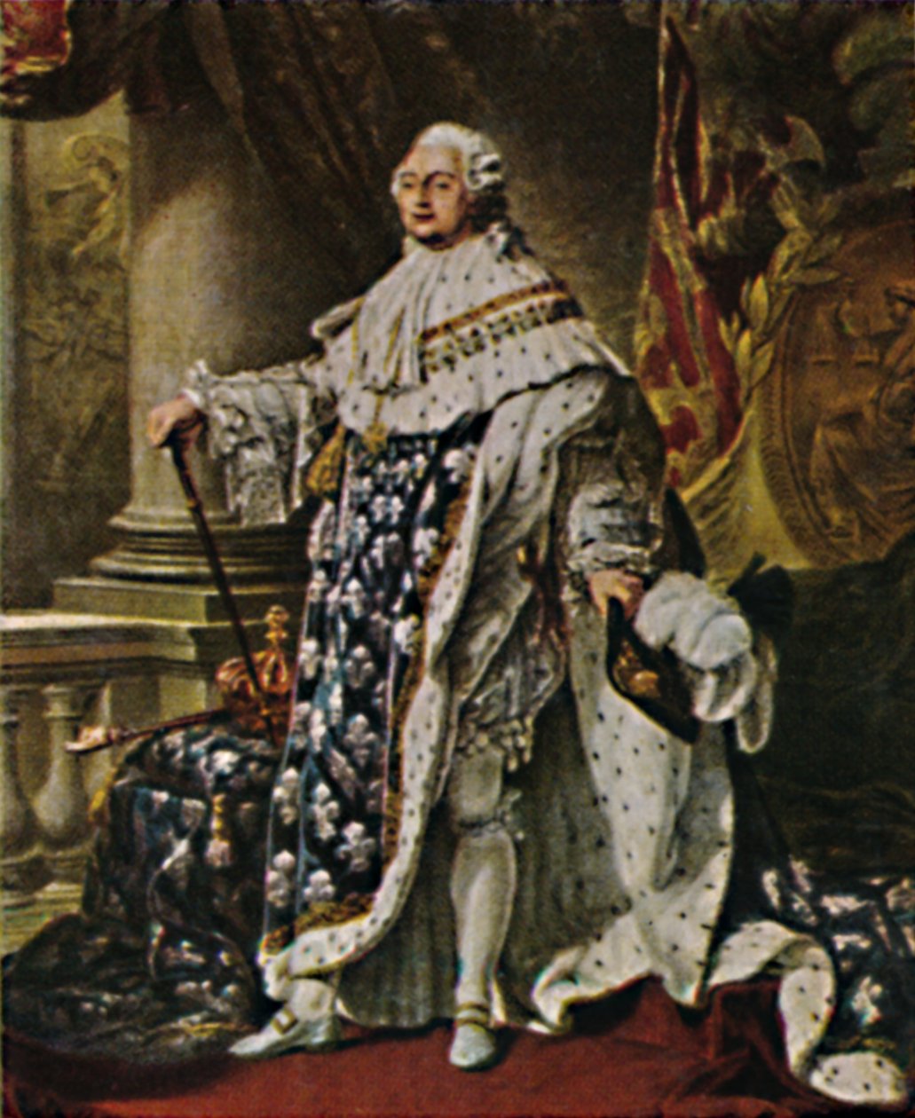 Kong Ludvig XIV, av Frankrike 1638-1715, 1934. av Unbekannt