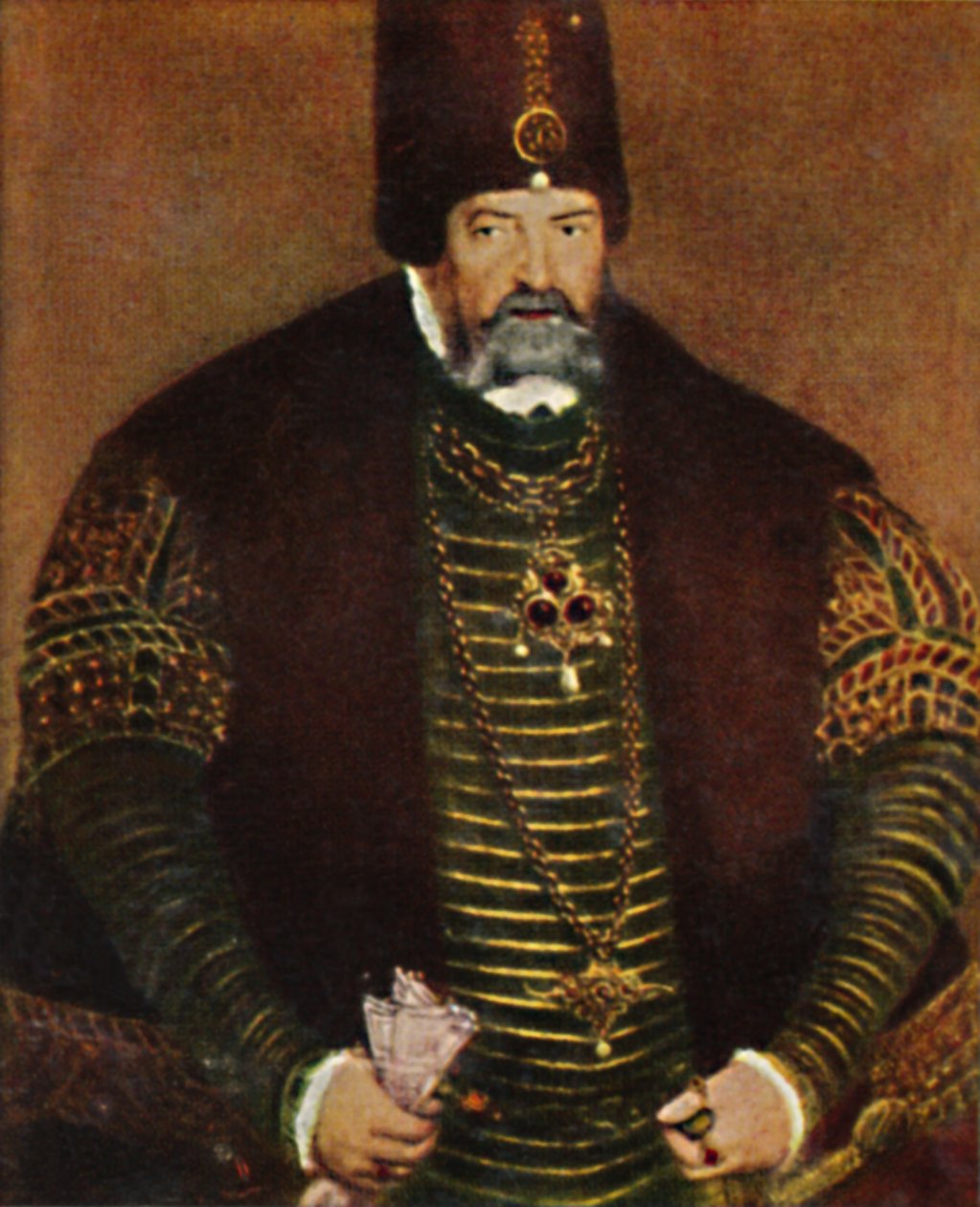 Kurfyrst Joachim II V Brandenburg 1505-1571. - Maleri av L. Cranach O.J., 1934. av Unbekannt