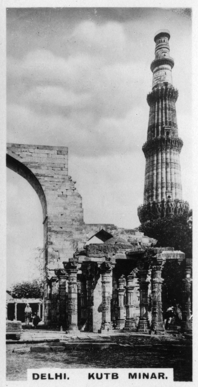 Kutub Minar, Delhi, India, c1925 av Unbekannt