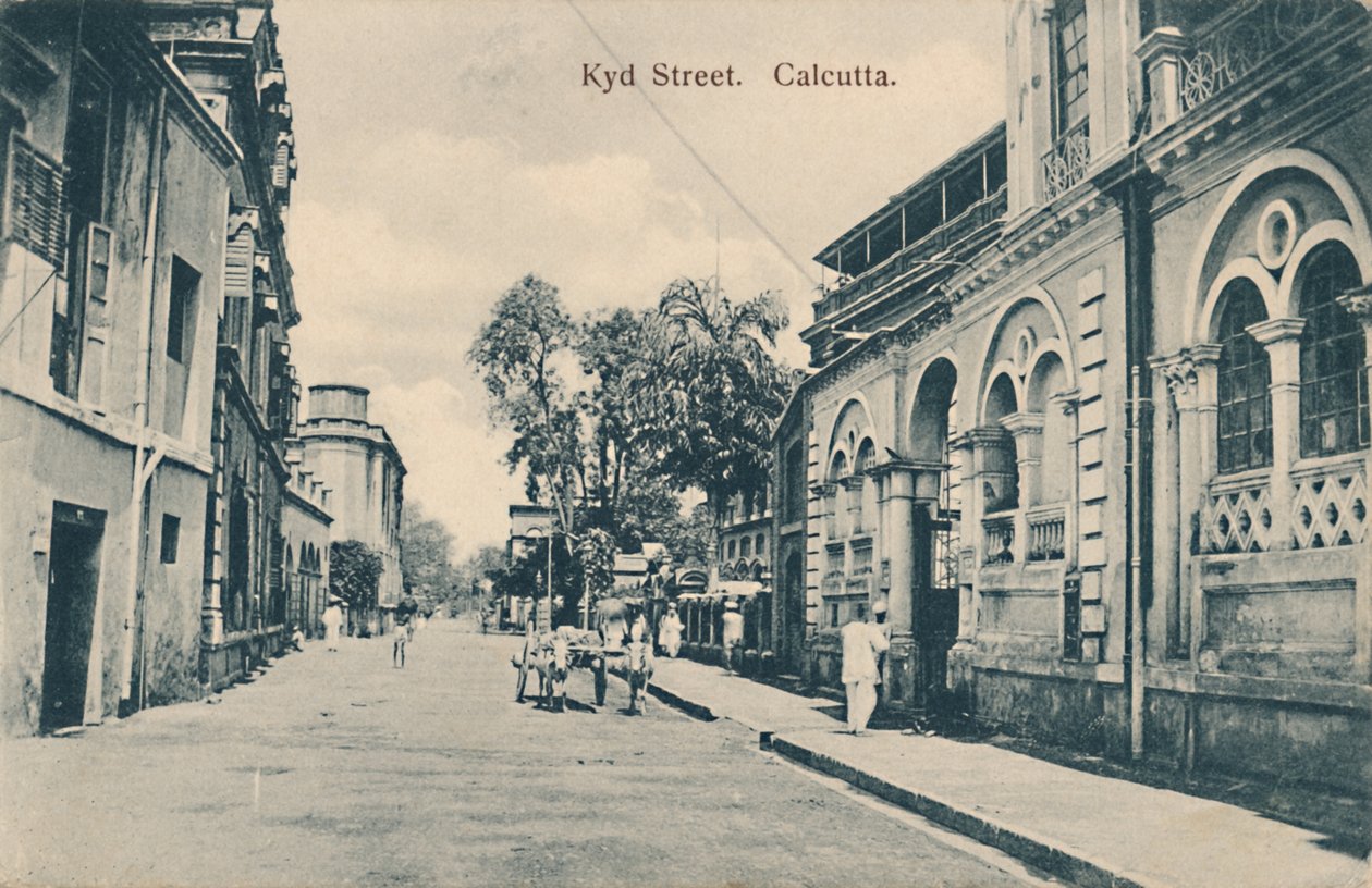 Kyd gate. Calcutta, slutten av 1800-begynnelsen av det 20. århundre. av Unbekannt