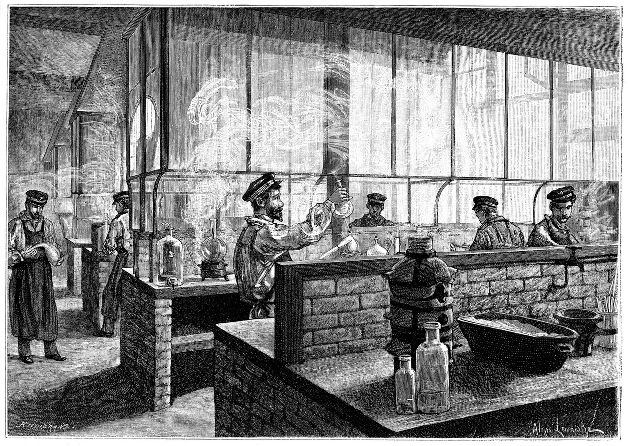 Central School of Arts and Manufactures, Paris, 1887 av Unbekannt