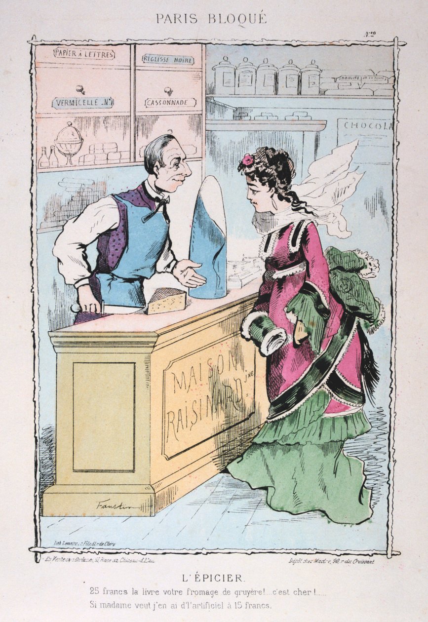 Kjøpmannen, 1870-1871 av Unbekannt