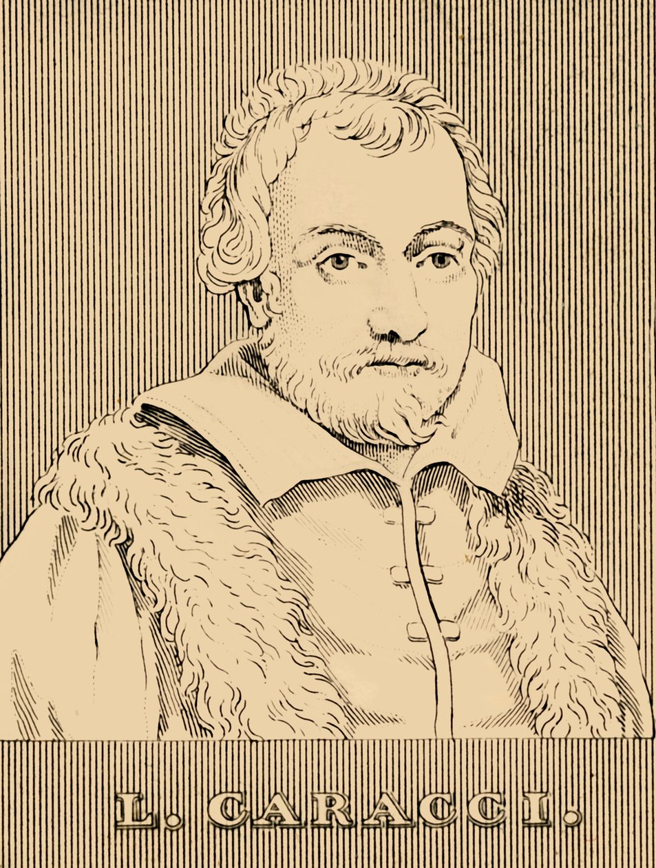 L. Caracci, 1555-1619, 1830. av Unbekannt