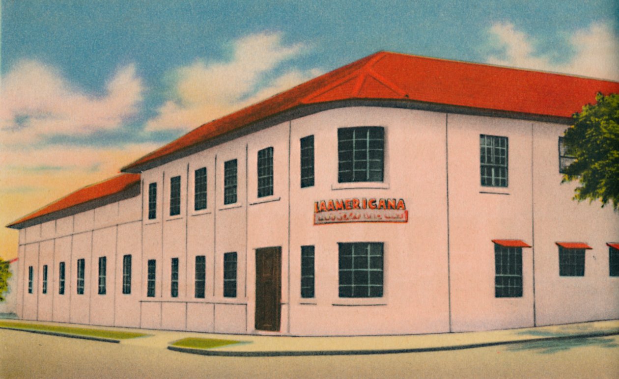 La Americana fabrikk for vegetabilske oljer og fett, c1940-tallet av Unbekannt