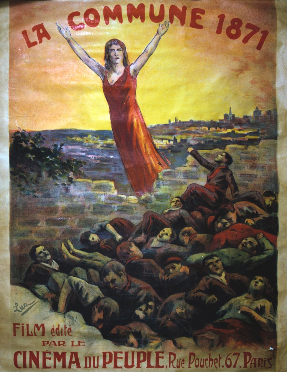 Kommunen 1871, filmplakat av Unbekannt