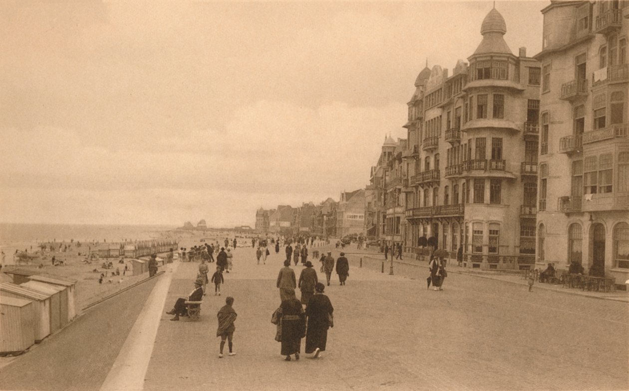 La Digue, The Promenade, c1900. av Unbekannt