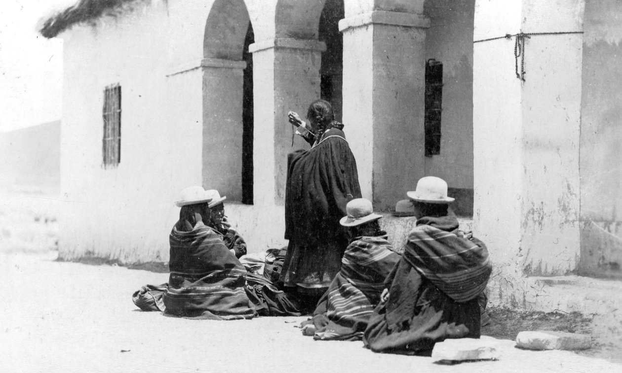 La Paz, Bolivia, ca 1900-tallet av Unbekannt