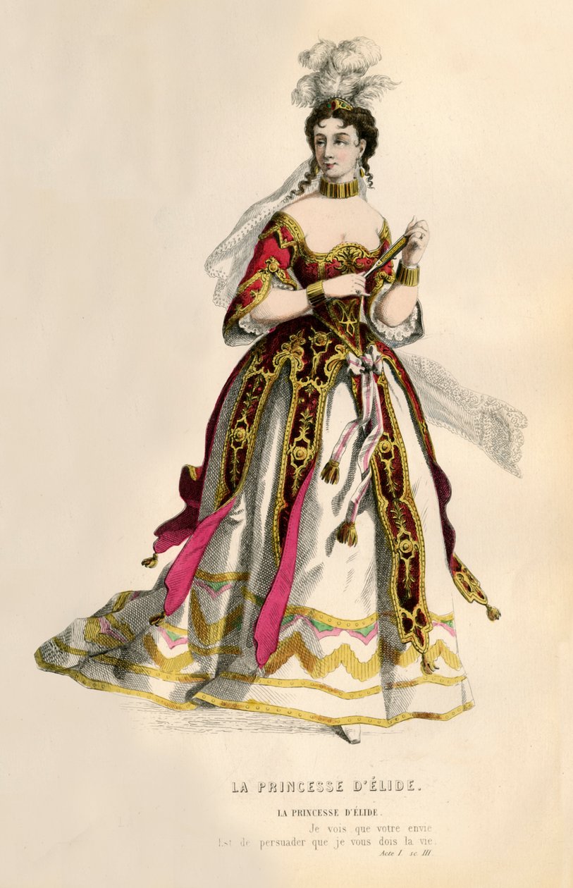 Prinsessen av Elis, 1868. av Unbekannt