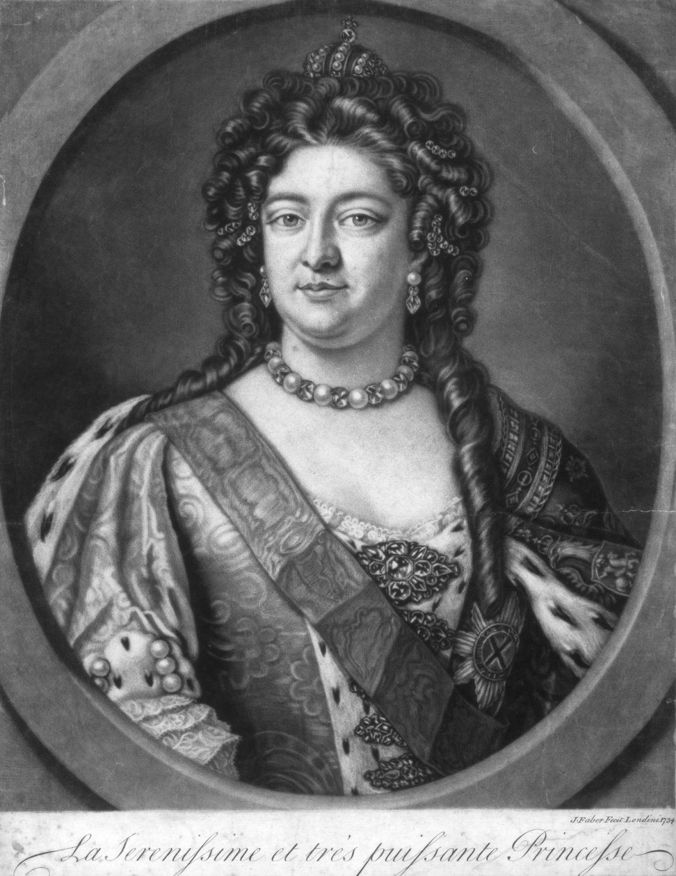 Serenissima og veldig mektig prinsesse, 1734 av Unbekannt