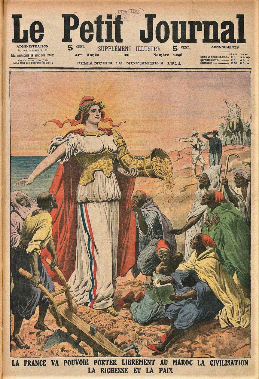 Siviliserende oppdrag. Le Petit Journal, 19. november 1911, 1911. av Unbekannt