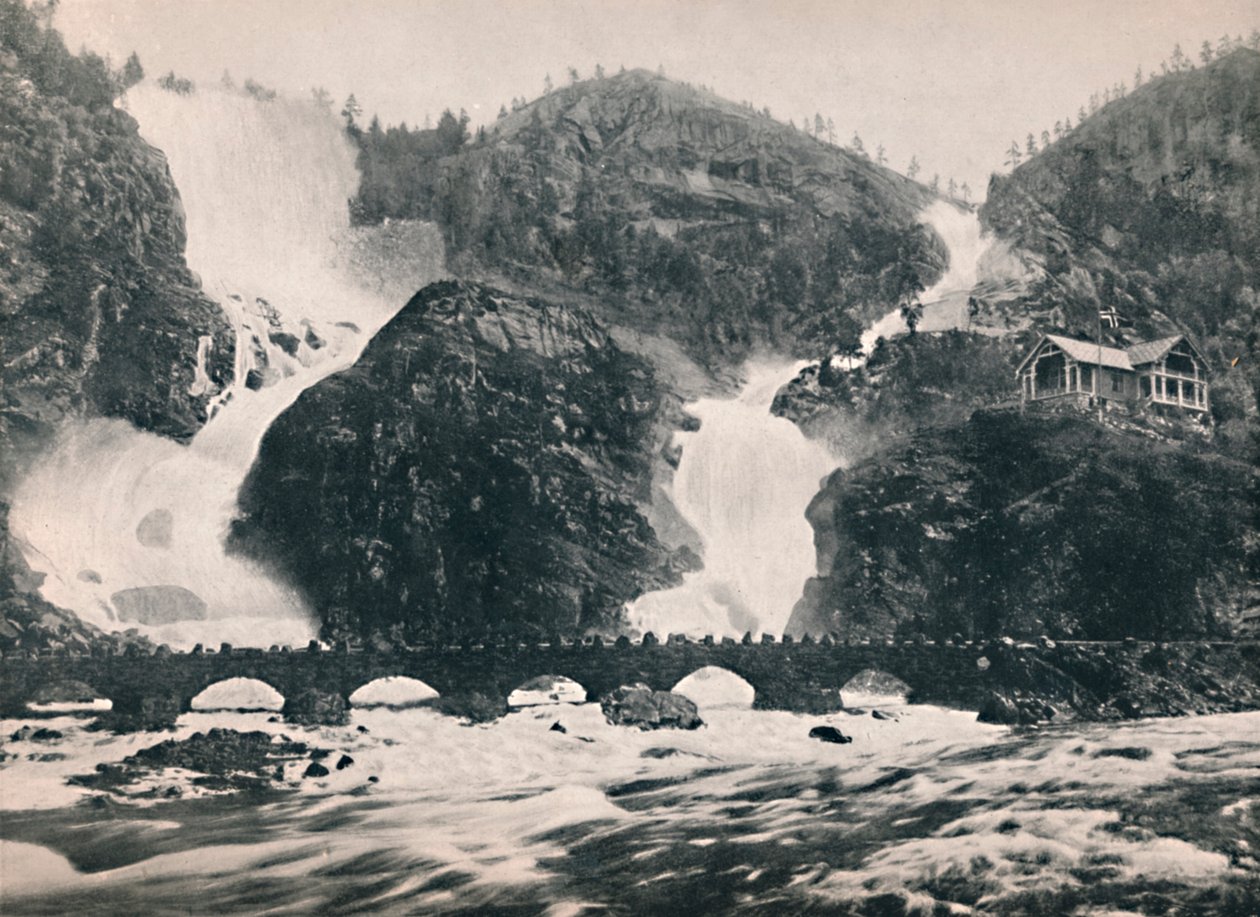 Laatefos, Hardanger, 1914. av Unbekannt
