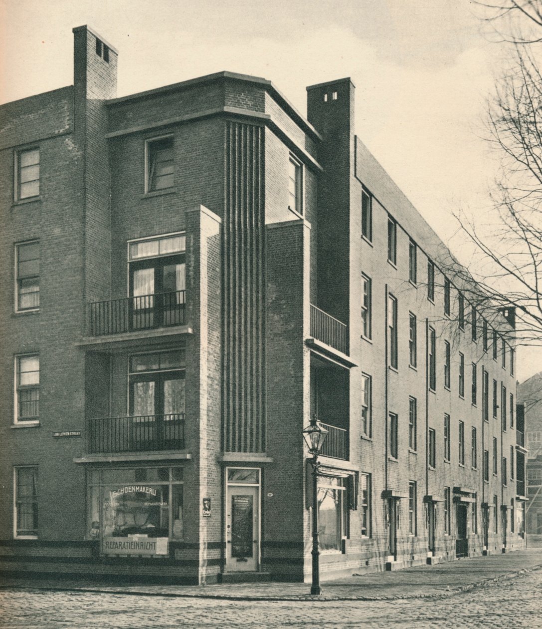 Labourers Dwellings, Spangen, Rotterdam, 1928 av Unbekannt