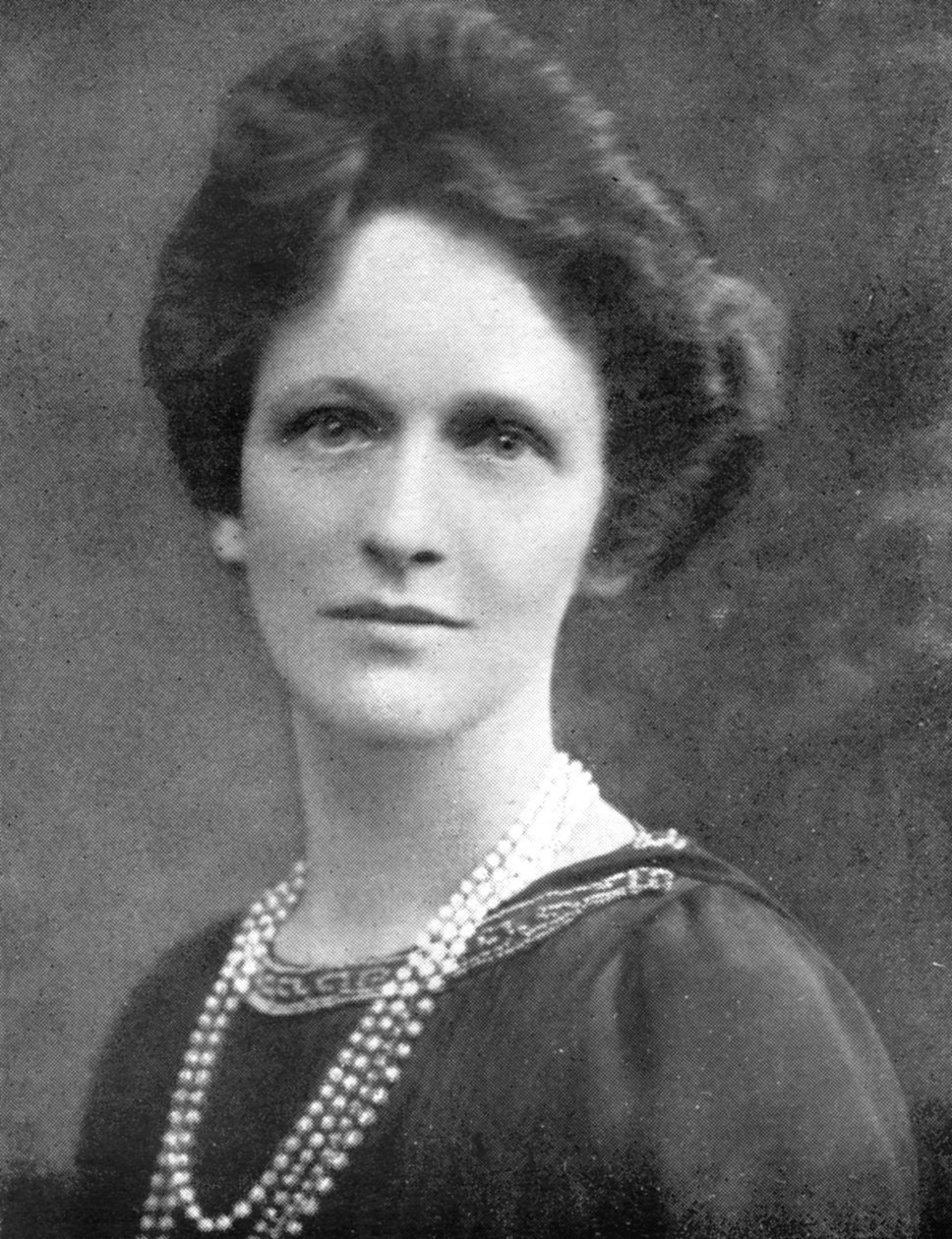Lady Astor 1879-1964, amerikanskfødt britisk politiker, 1926 av Unbekannt