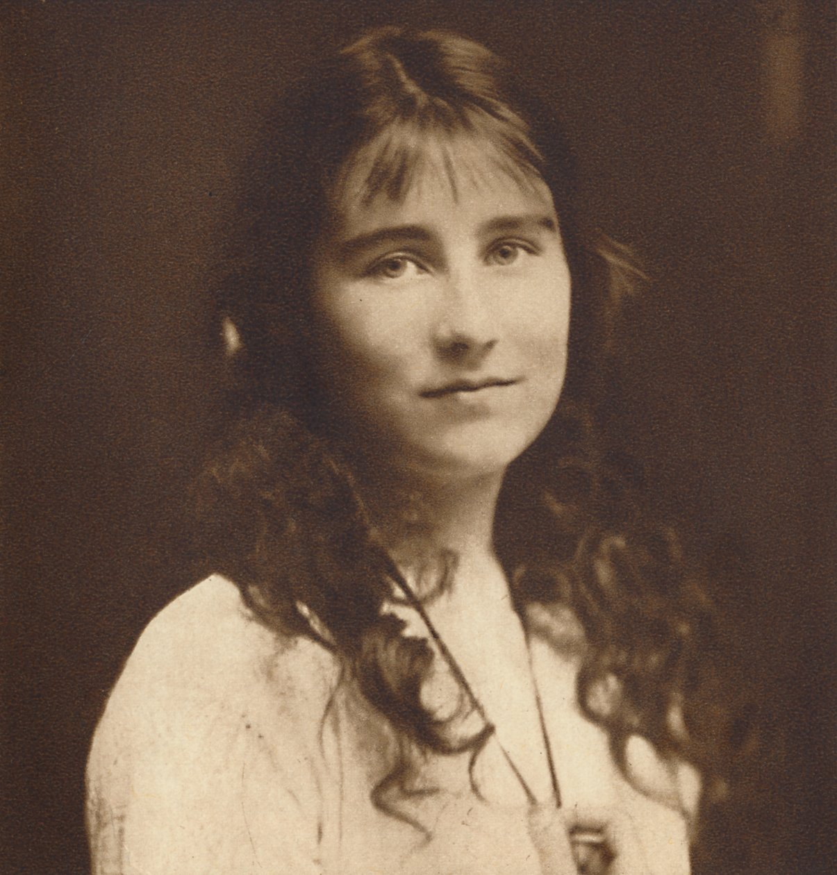 Lady Elizabeth Bowes-Lyon som ung jente, c1917, 1937 av Unbekannt