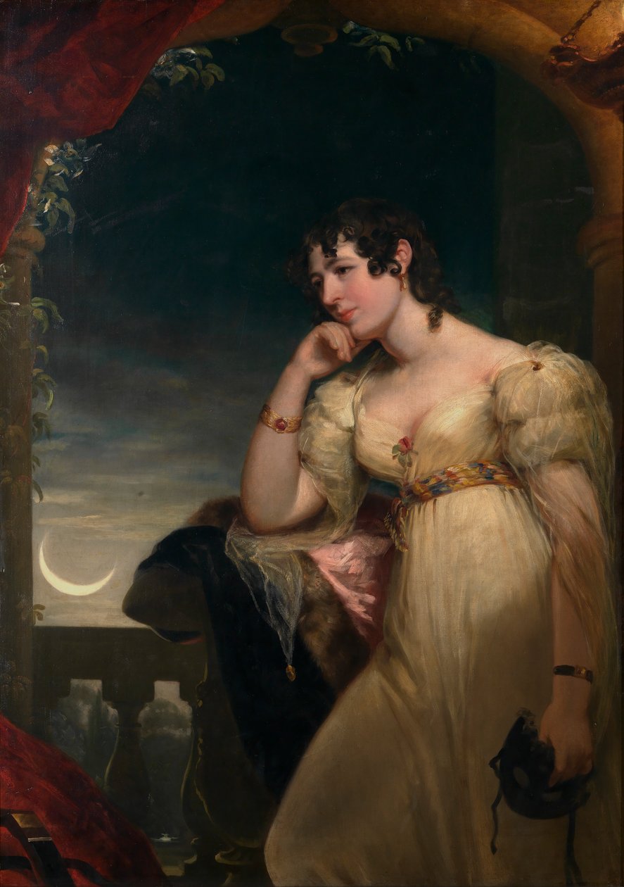 Lady Essex som Juliet, ca. 1810-1815. av Unbekannt
