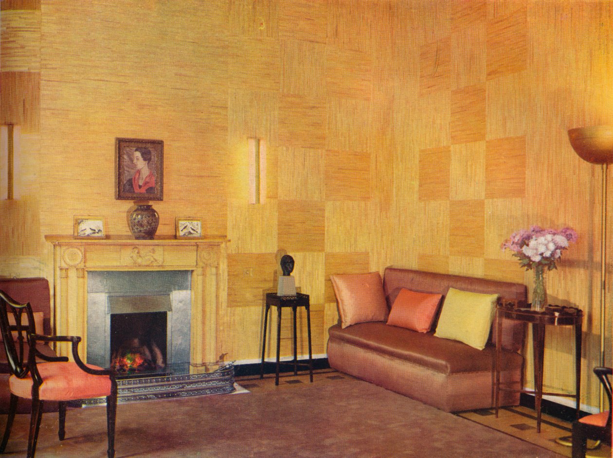 Lady Leucha Warners stue som dekorert av Ronald Fleming, 1933 av Unbekannt