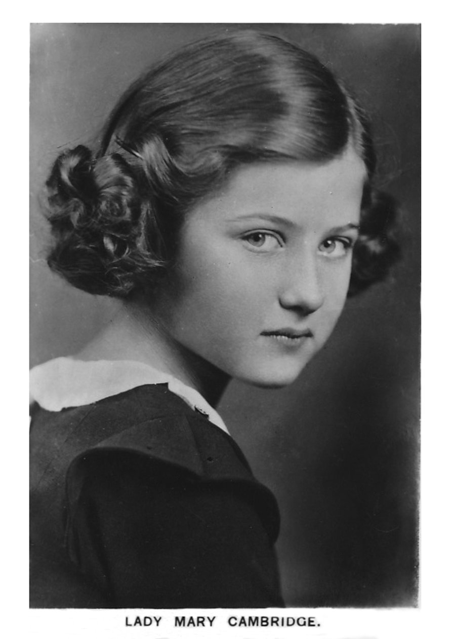 Lady Mary Cambridge, 1937 av Unbekannt