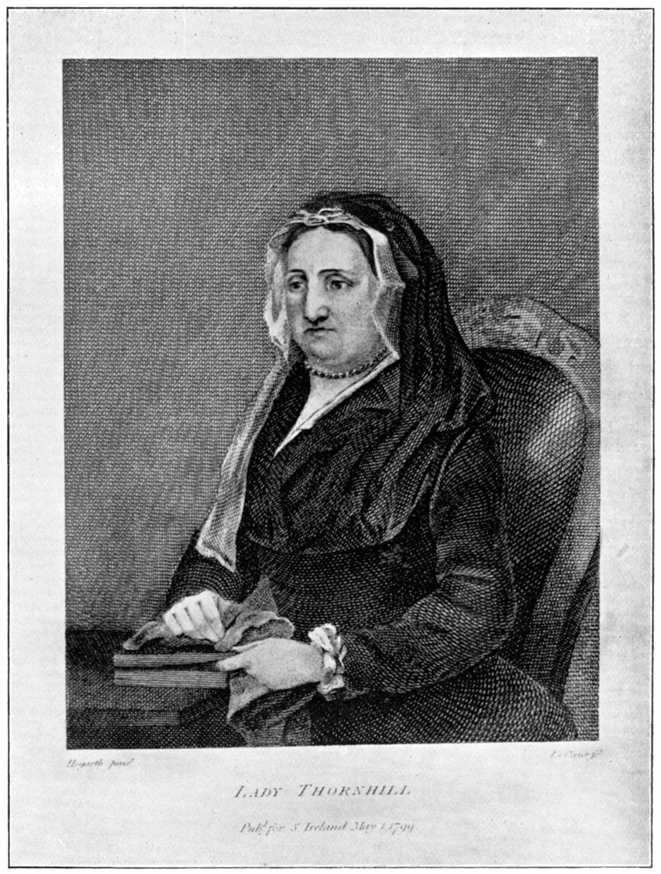 Lady Thornhill, 1799 av Unbekannt