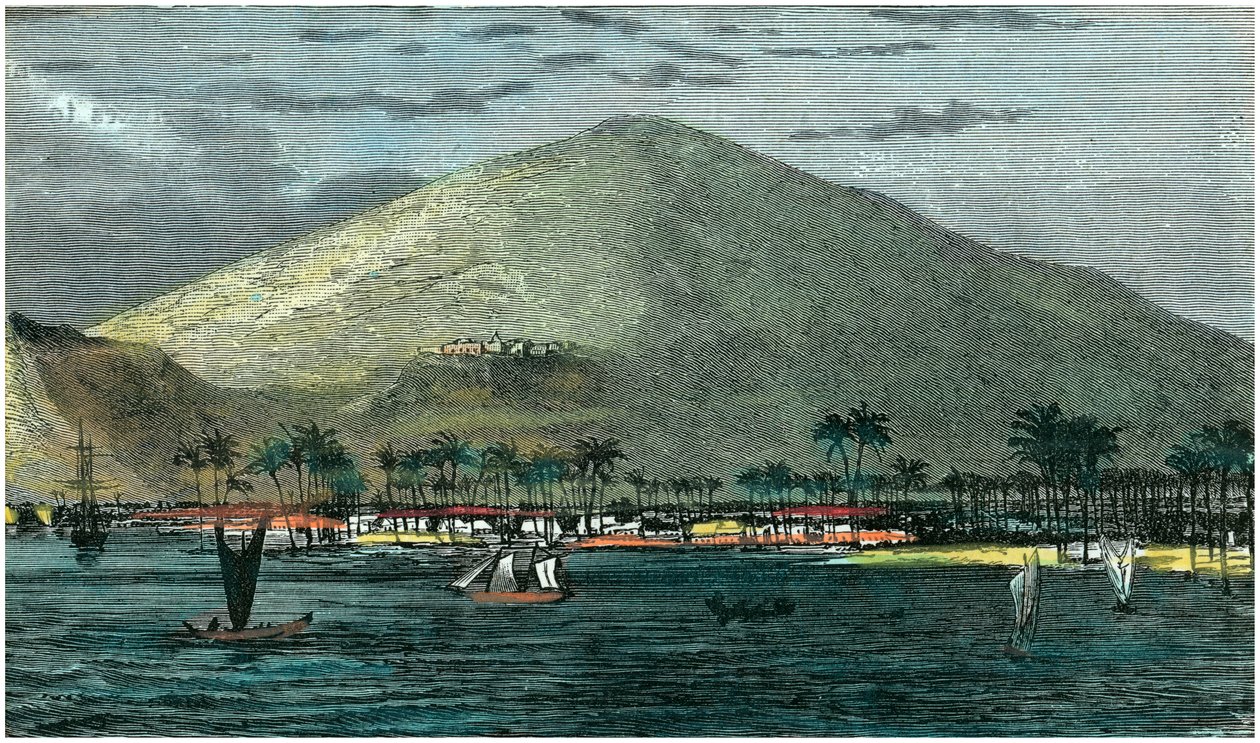 Lahaina, Maui, Hawaii, c1880 av Unbekannt