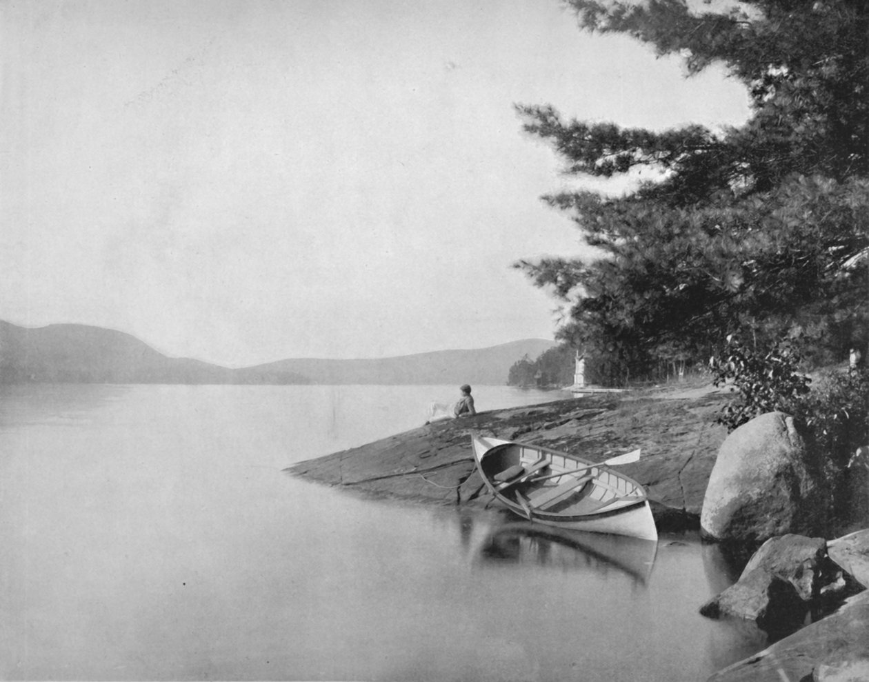 Lake George, 1800-tallet av Unbekannt