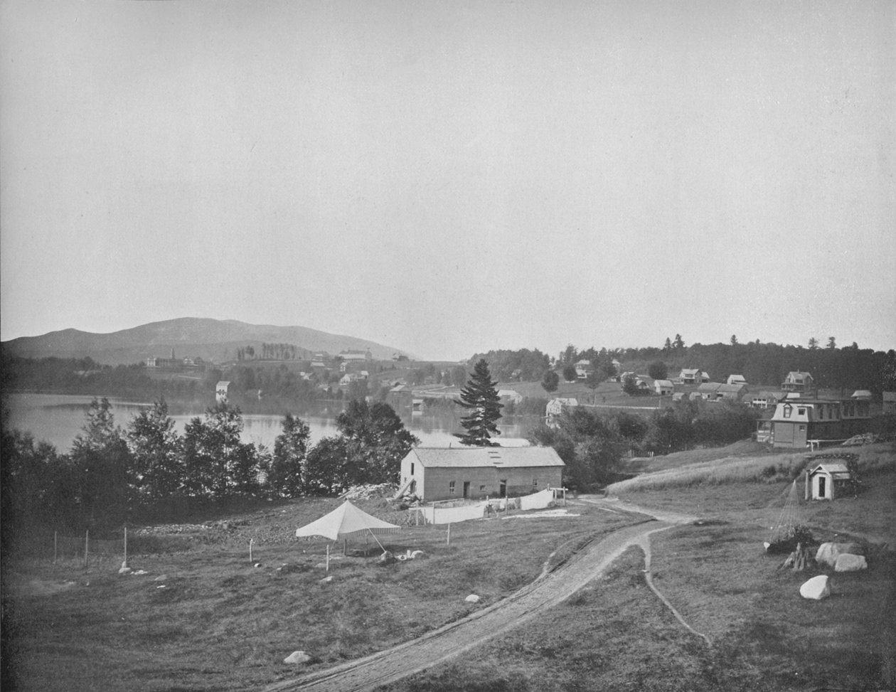 Lake Placid, Adirondacks, New York, c1897. av Unbekannt