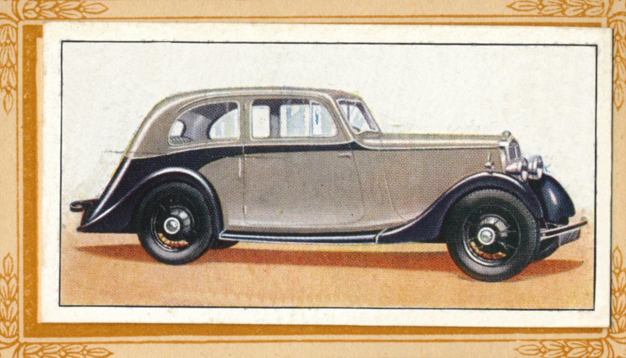 Lanchester 10 strømlinjeformet salong, c1936 av Unbekannt