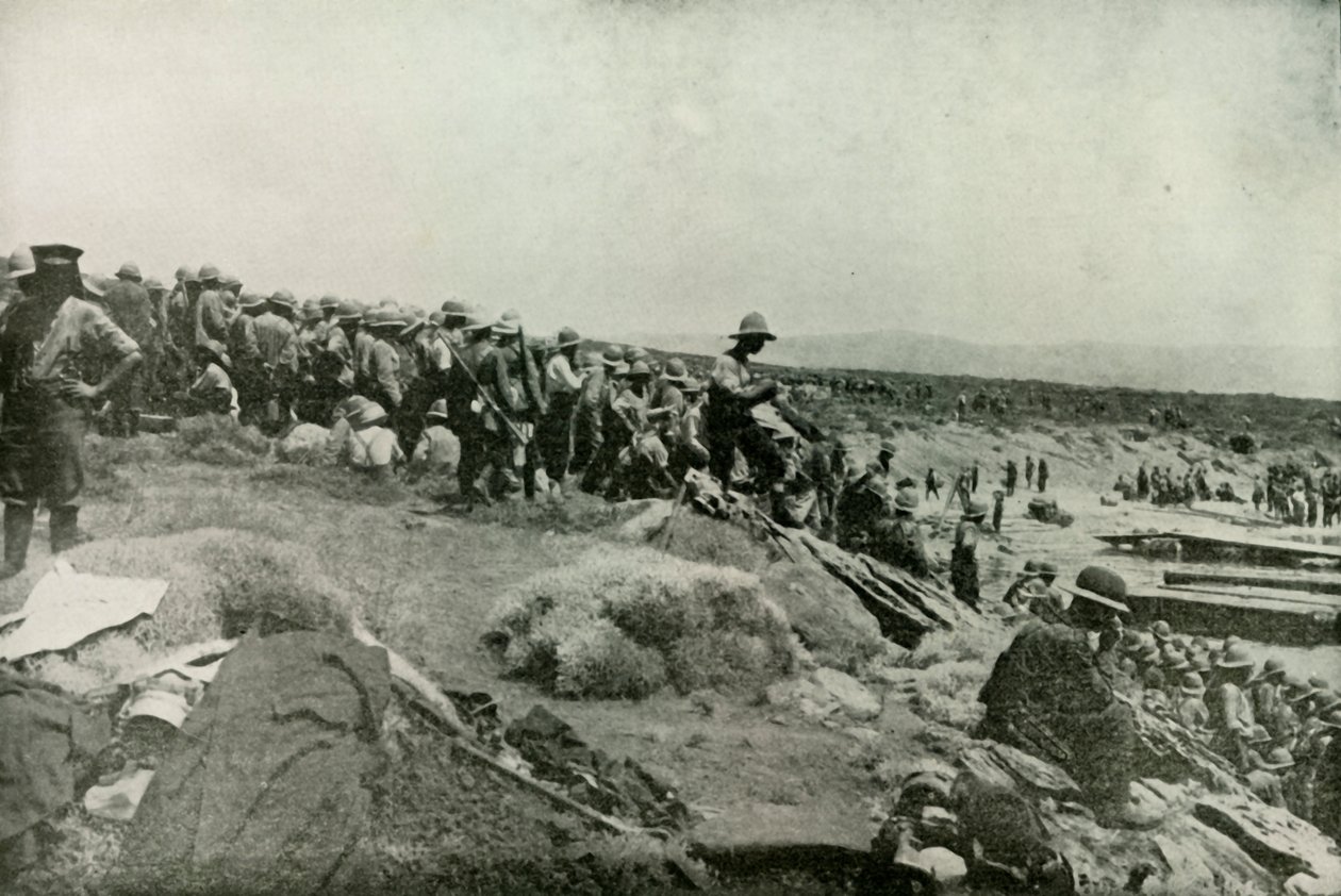 Landingstropper ved Suvla Bay, 1919. av Unbekannt