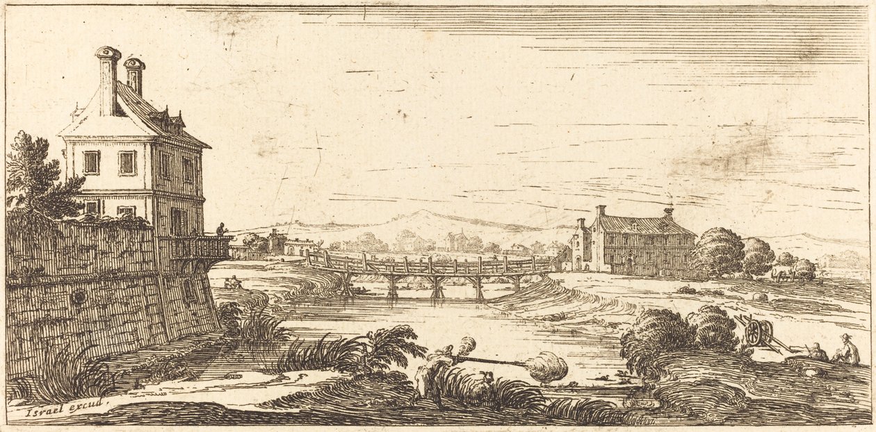 Landskap, 1635 eller senere. av Unbekannt