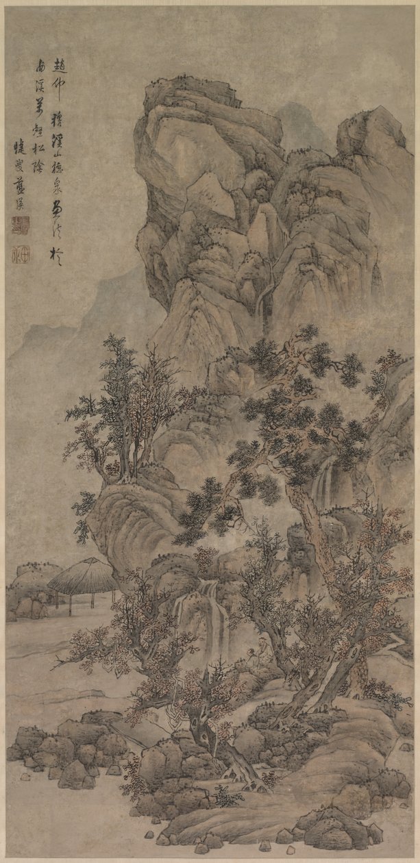 Landskap med figurer, 1644-1911. av Unbekannt