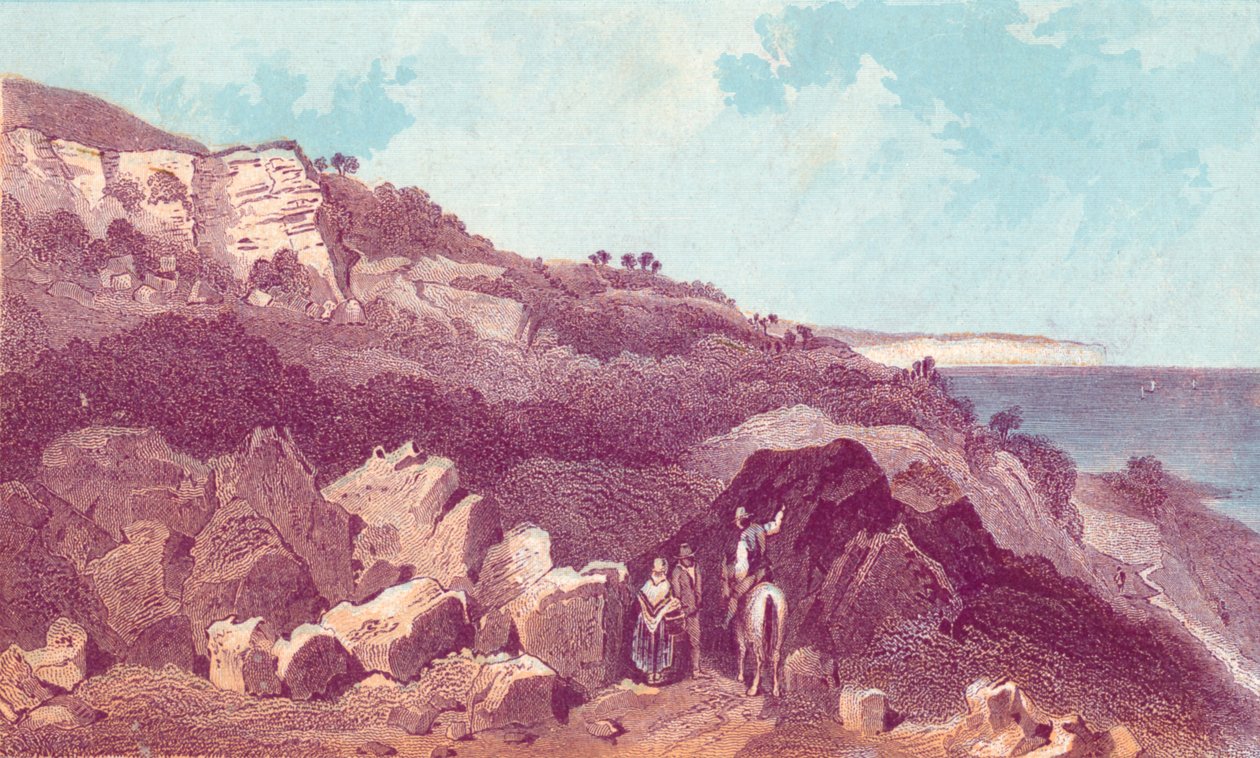 Jordskred - East End, 1800-tallet av Unbekannt