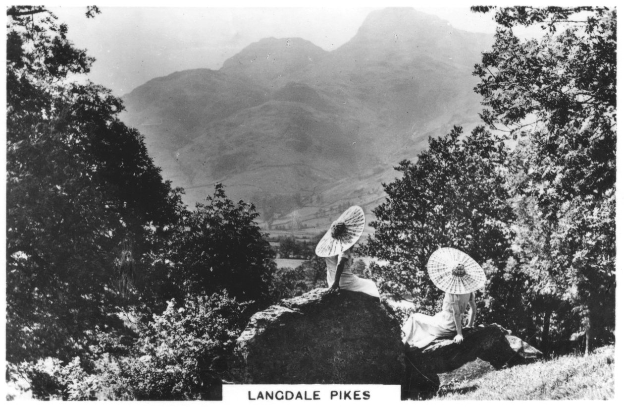 Langdale Pikes, Cumbria, 1936 av Unbekannt