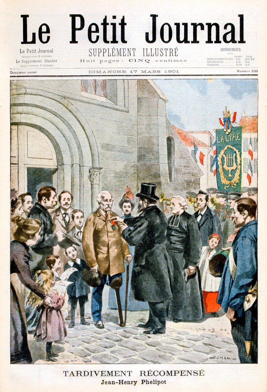 Sen belønning for Jean-Henry Phelipot, 1901 av Unbekannt
