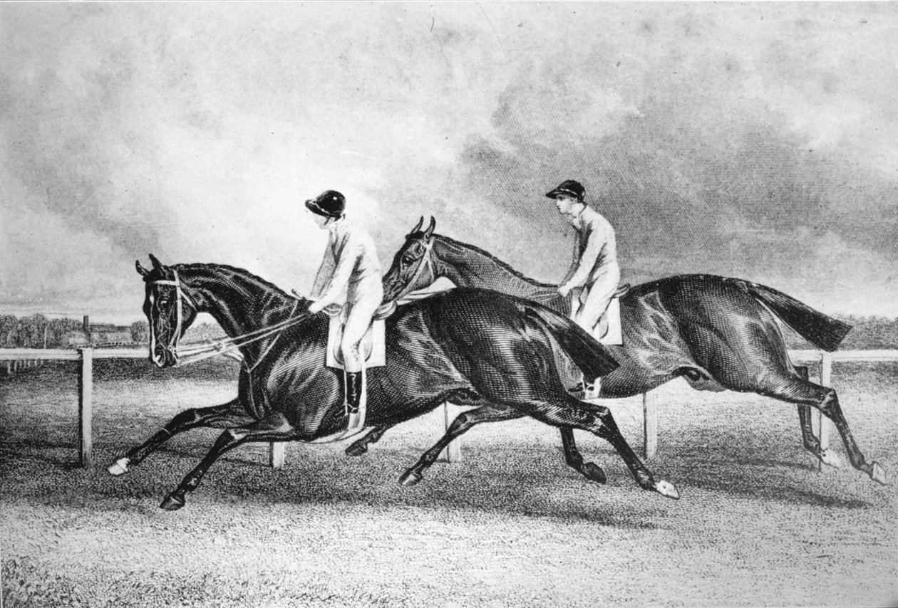Launcelot og Maroon, c1840-tallet, 1911 av Unbekannt