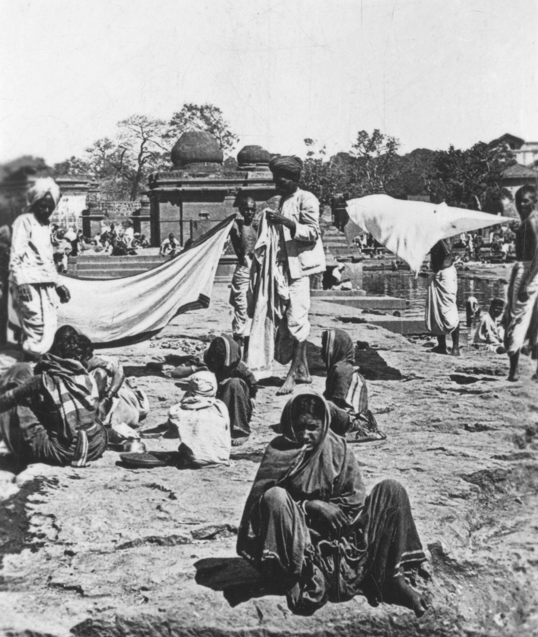 Vaskeriet, India, c1927-c1929 av Unbekannt